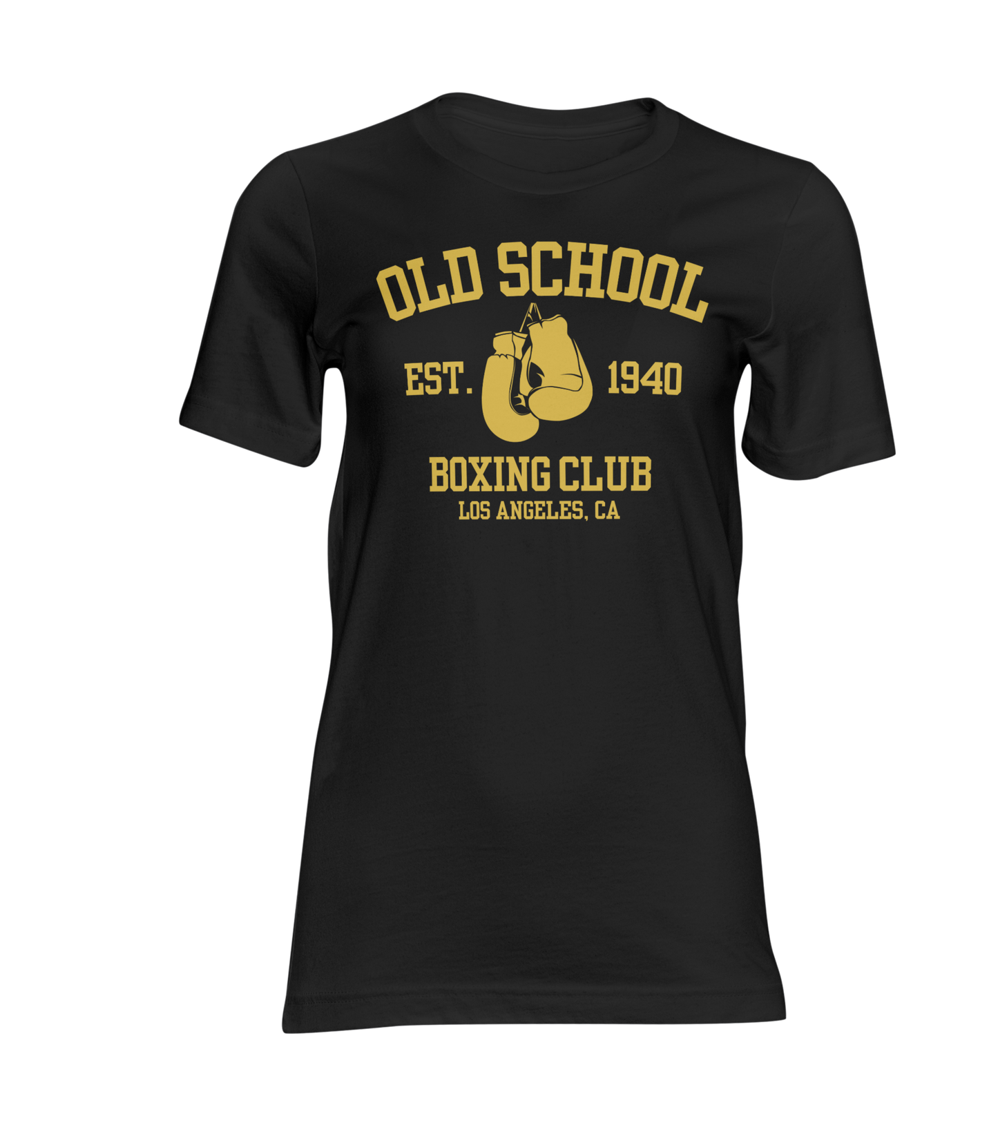 Old School Boxing Club Los Angeles CA Men’s Premium Heavyweight T-Shirt