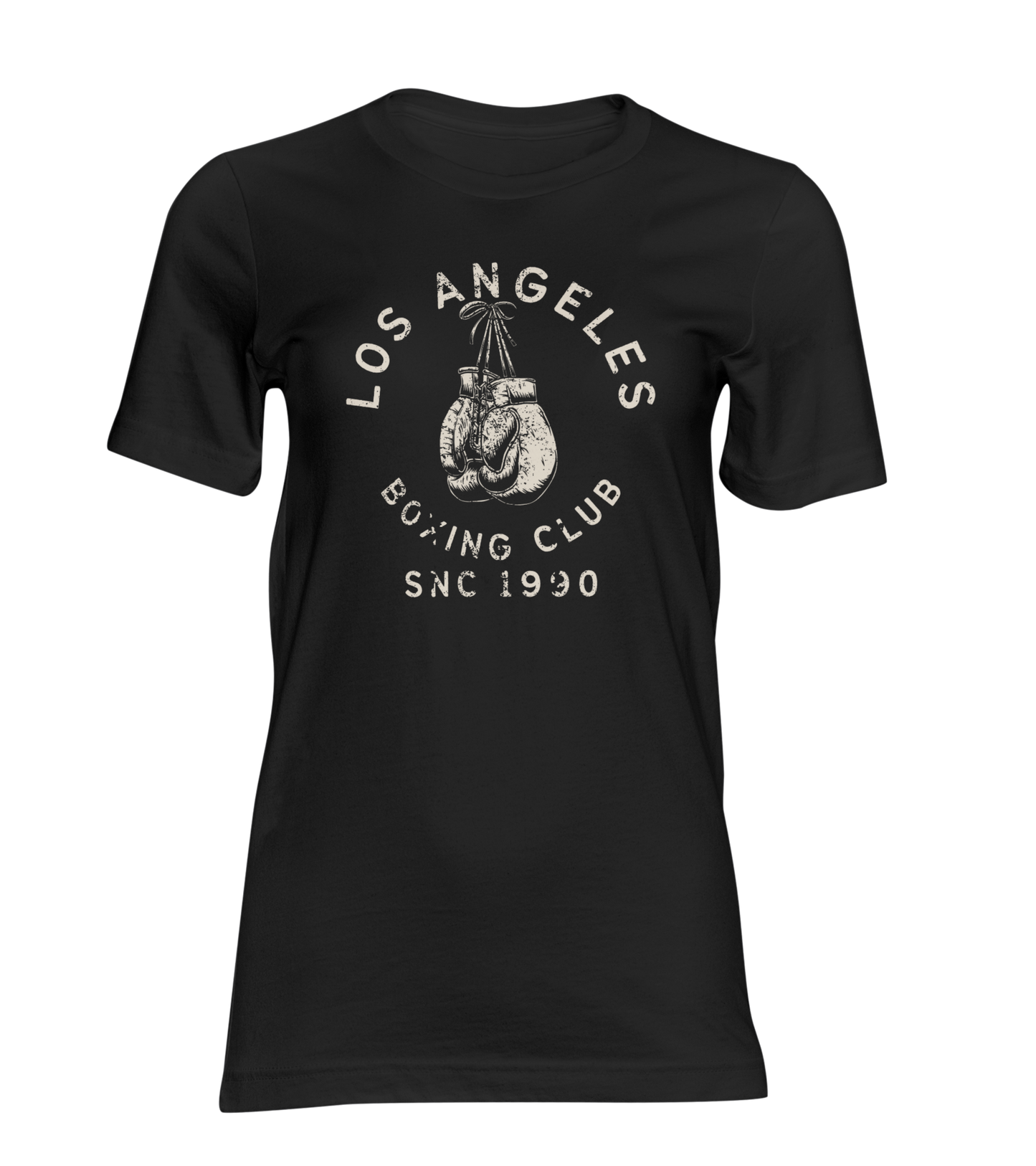 Los Angeles Boxing Club SNC 1990 Men’s Premium Heavyweight T-Shirt