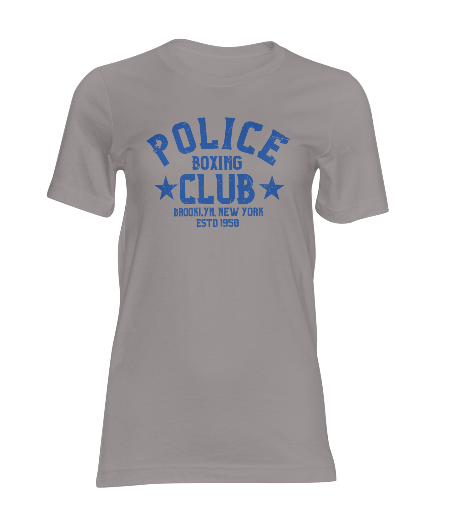 Police Boxing Club Brooklyn New York Men’s Premium Heavyweight T-Shirt