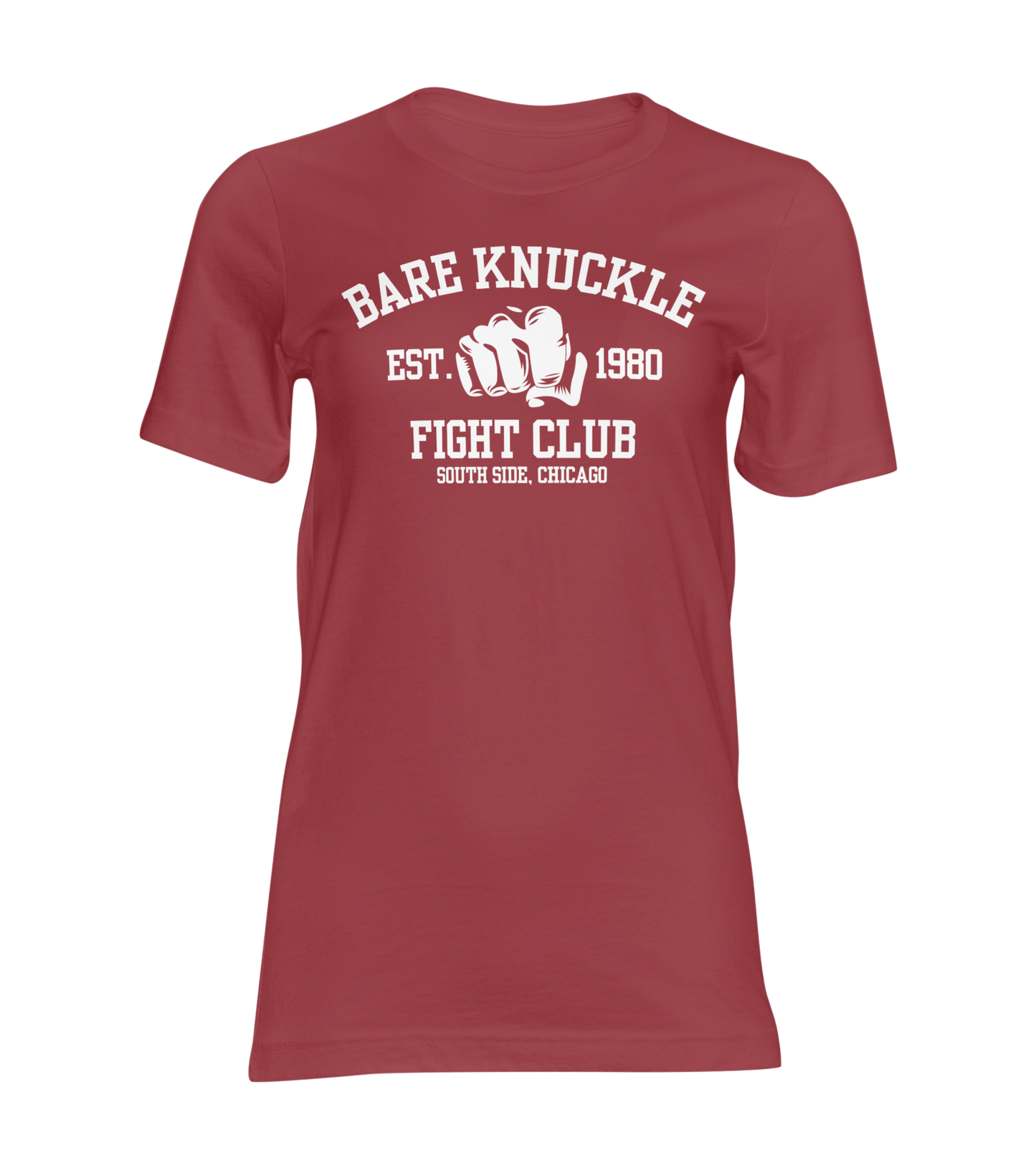 Bare Knuckle Fight Club South Side Chicago Men’s Premium Heavyweight T-Shirt