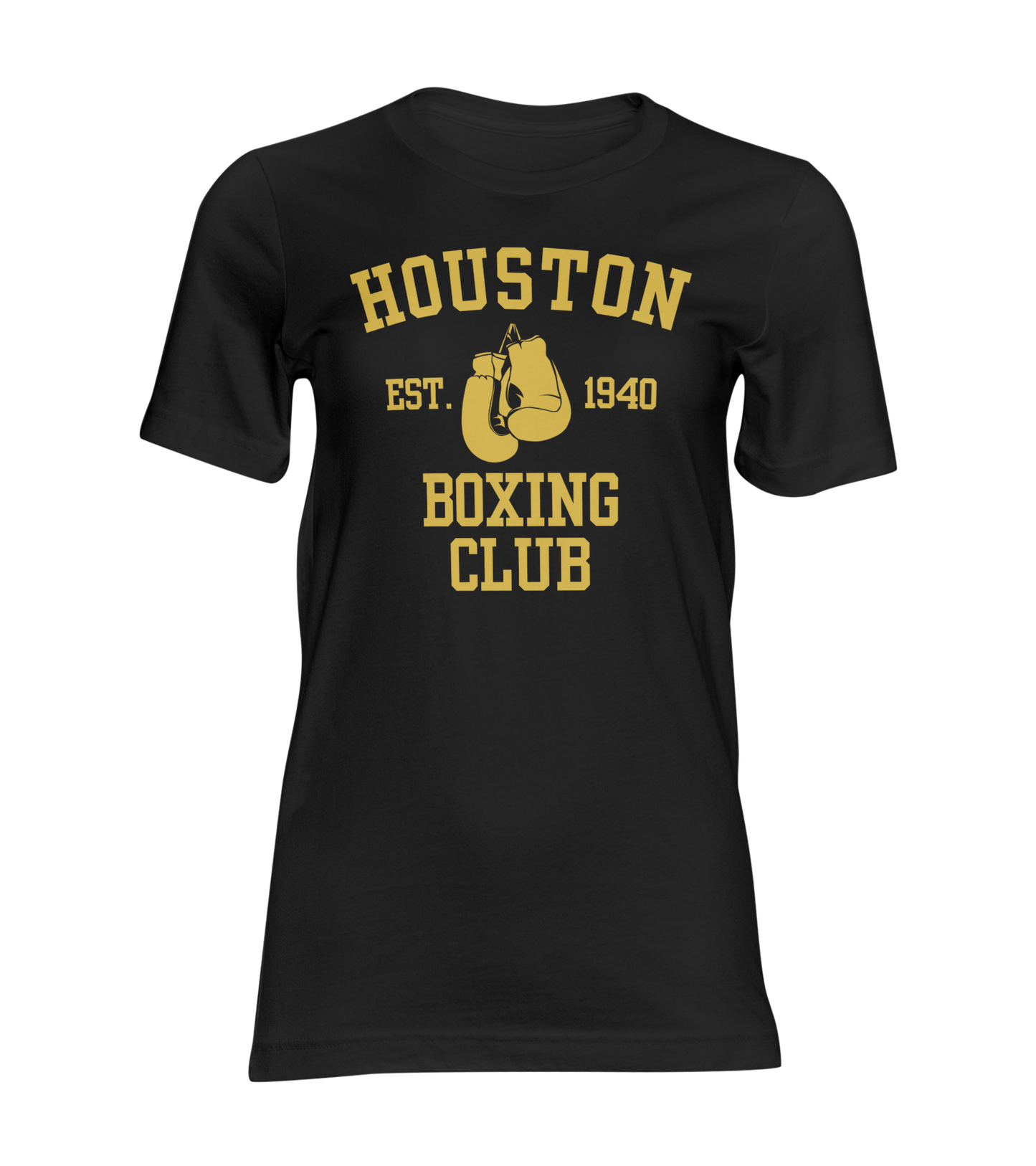 Houston Texas Boxing Club Men’s Premium Heavyweight T-Shirt