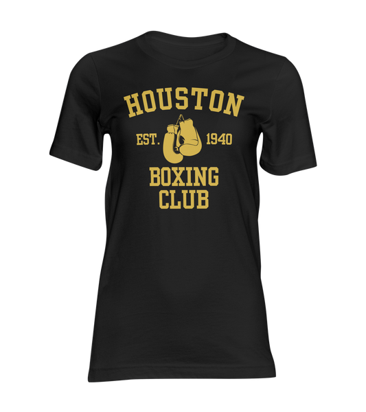 Houston Texas Boxing Club Men’s Premium Heavyweight T-Shirt