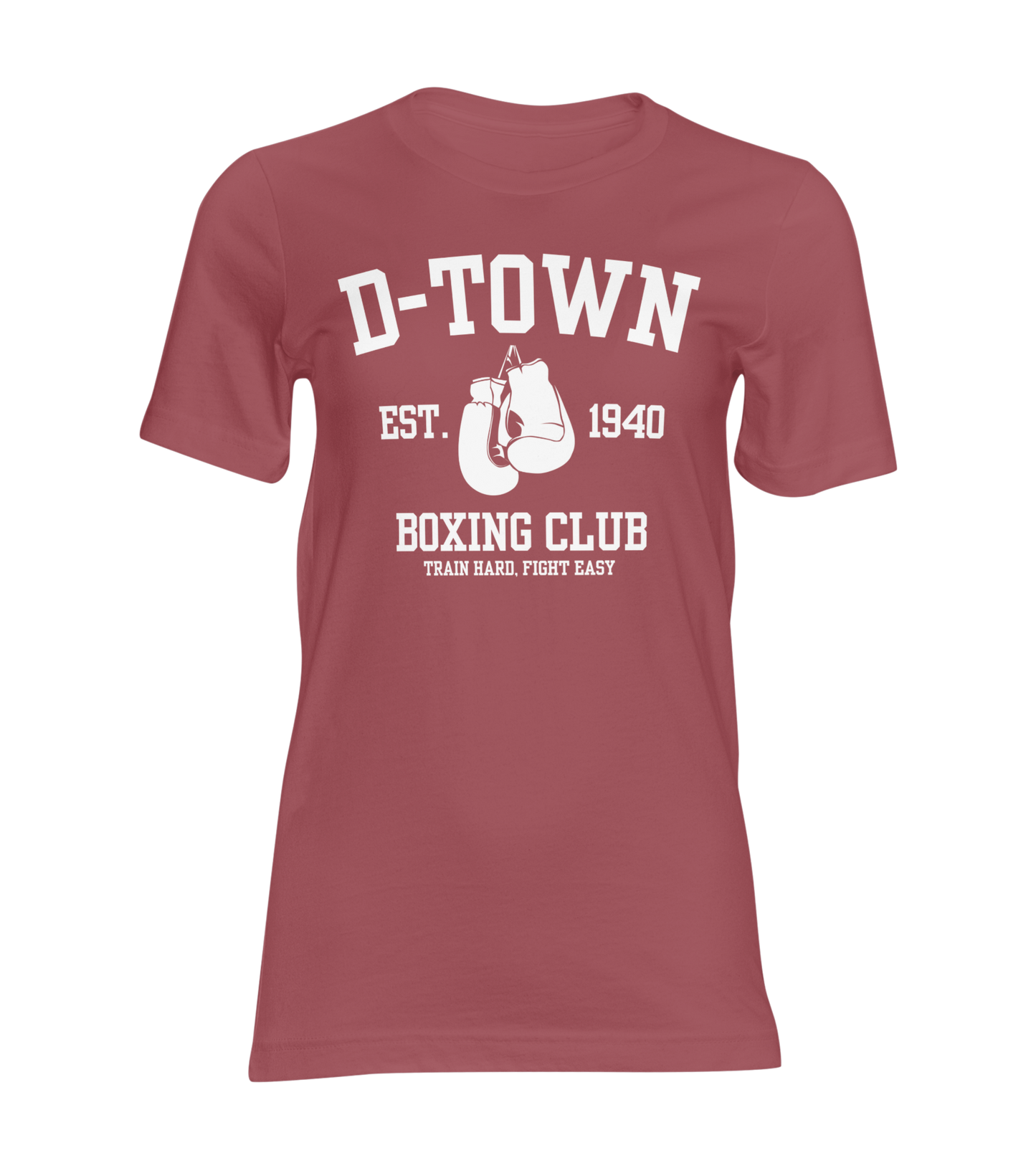 "D-Town Boxing Club" Men’s Premium Heavyweight T-Shirt