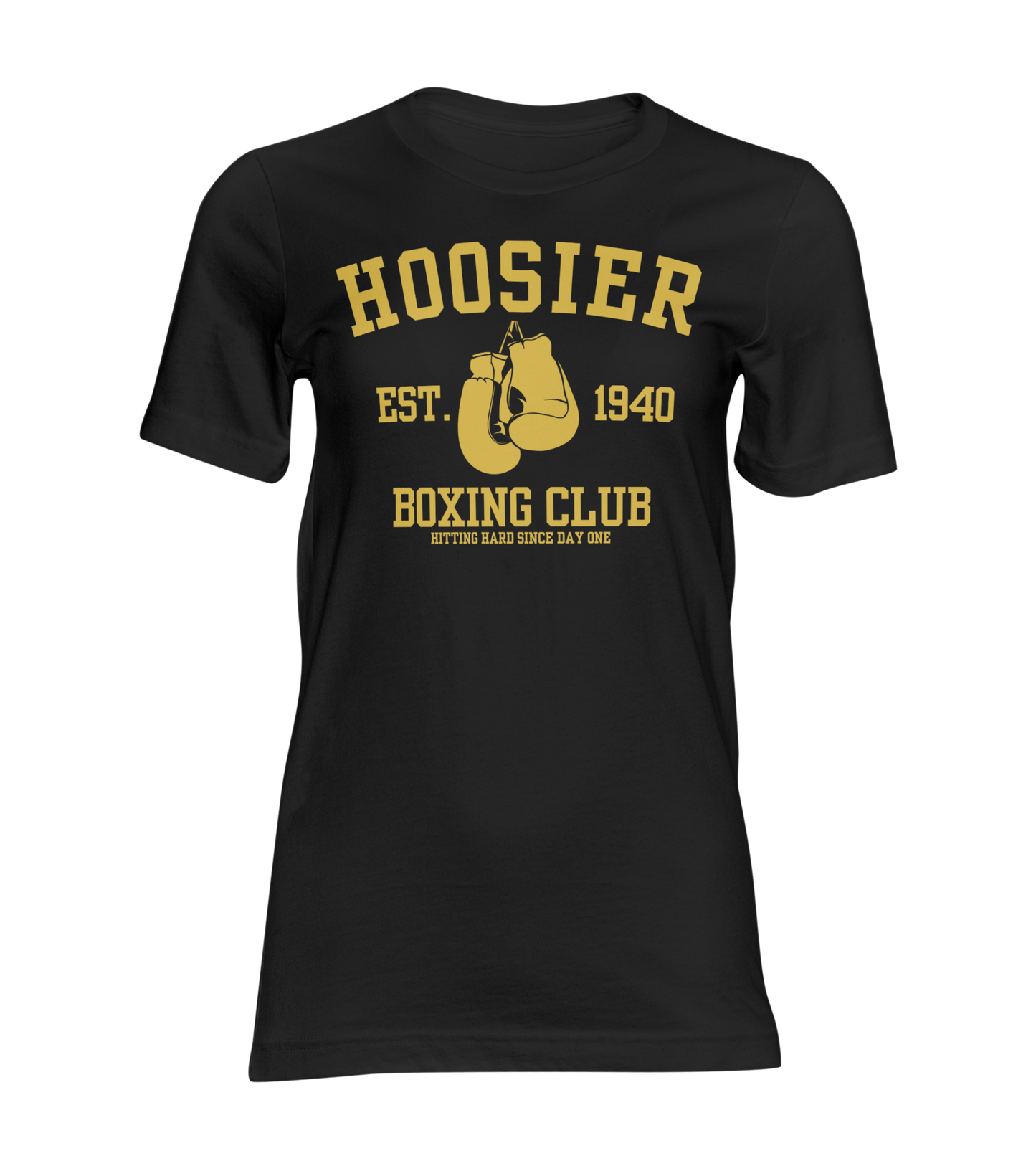 Hoosier Boxing Club Gold Edition Men’s Premium Heavyweight T-Shirt