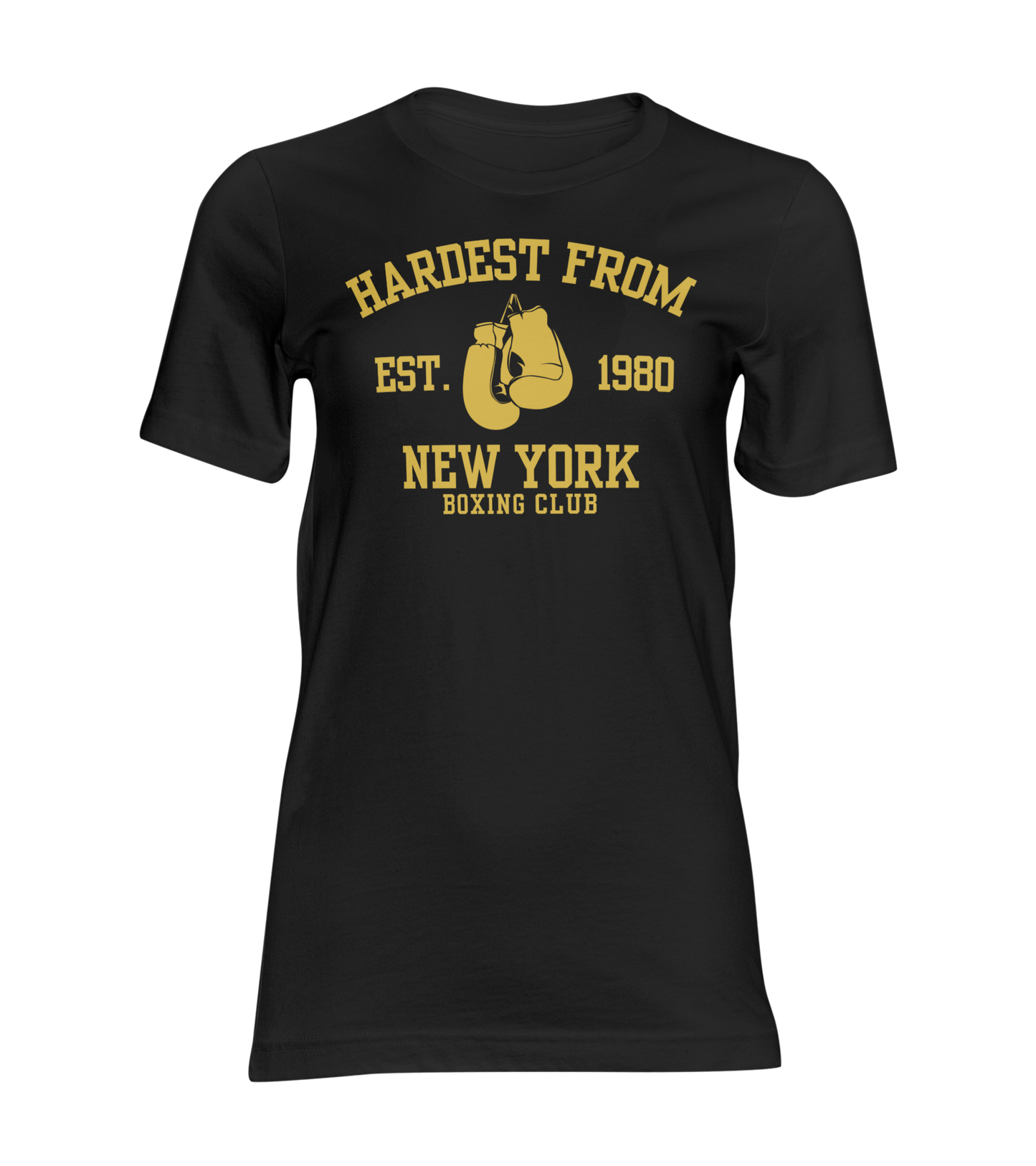 Hardest From New York Gold Edition Men’s Premium Heavyweight T-Shirt