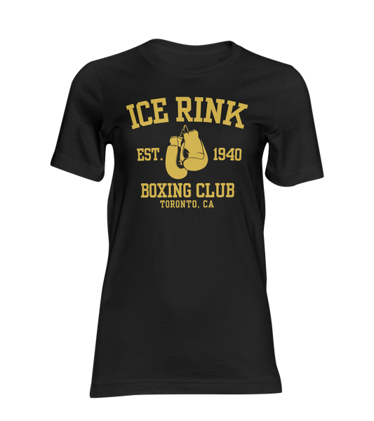 Ice Rink Boxing Club Gold Edition Men’s Premium Heavyweight T-Shirt