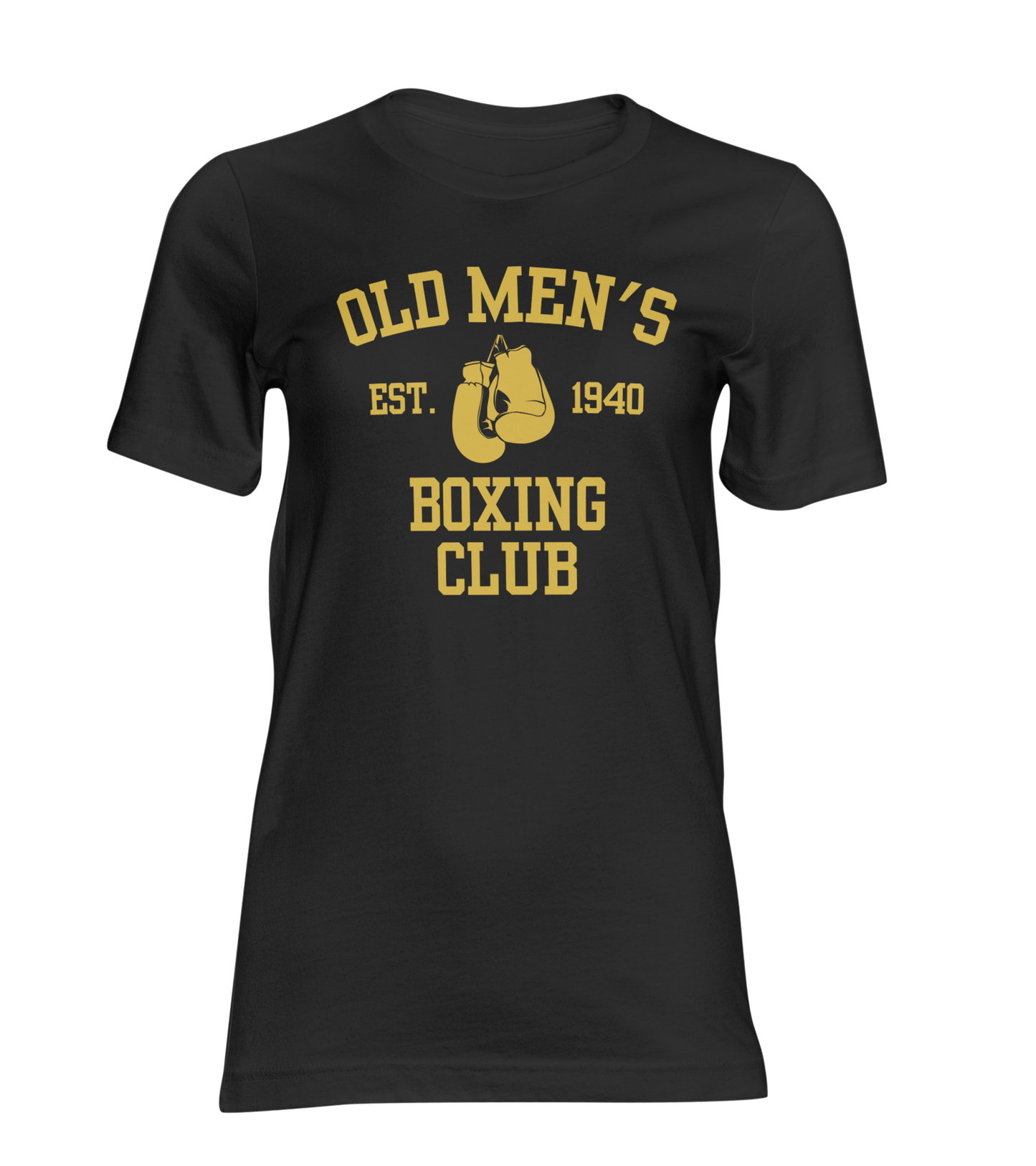 Old Men's Boxing Club Gold Edition Men’s Premium Heavyweight T-Shirt