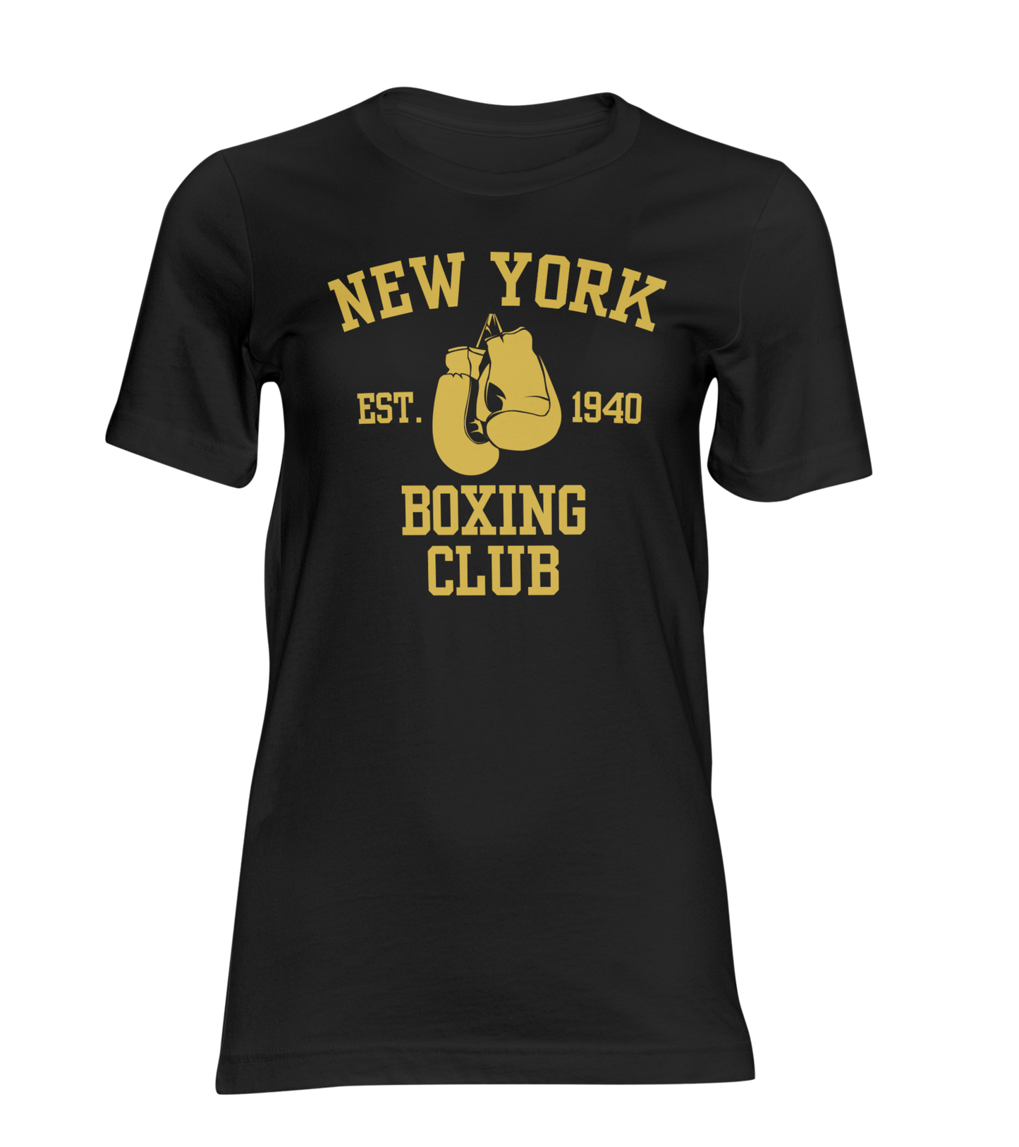 New York Boxing Club Gold Edition Men’s Premium Heavyweight T-Shirt