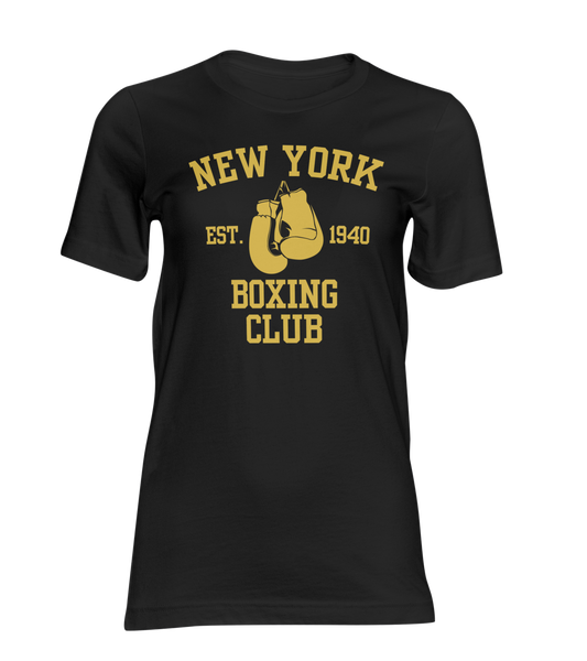 New York Boxing Club Gold Edition Men’s Premium Heavyweight T-Shirt