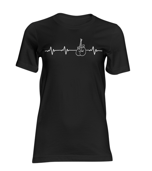 Boxing Gloves In A Heartbeat Men’s Premium Heavyweight T-Shirt