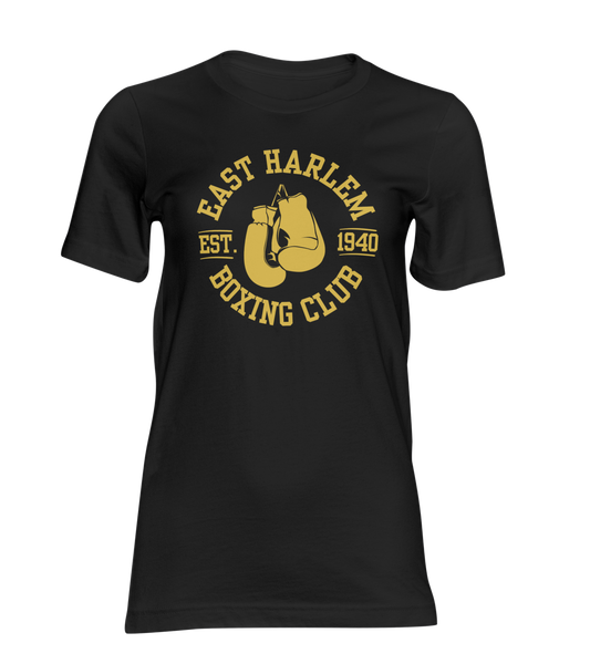 East Harlem Boxing Club Gold Edition Men’s Premium Heavyweight T-Shirt