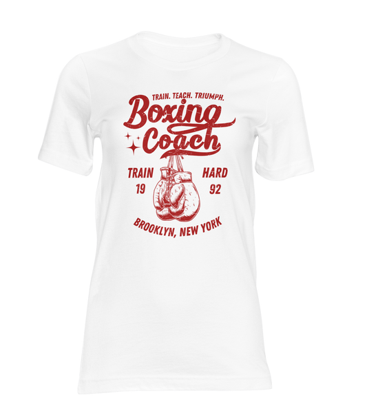 Boxing Coach Brooklyn New York Men’s Premium Heavyweight T-Shirt