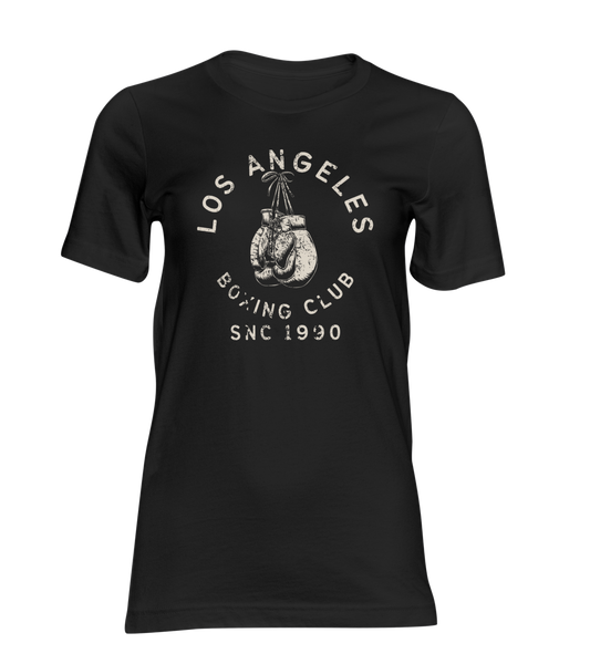 Los Angeles Boxing Club SNC 1990 Men’s Premium Heavyweight T-Shirt