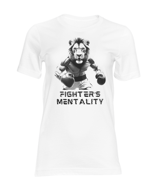 Fighter's Mentality Lion Boxing Men’s Premium Heavyweight T-Shirt