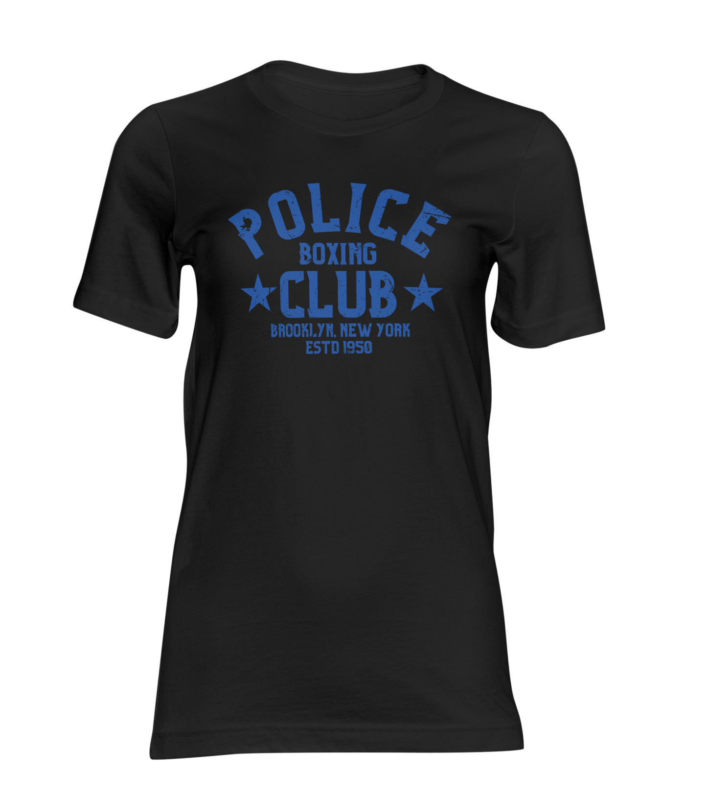 Police Boxing Club Brooklyn New York Men’s Premium Heavyweight T-Shirt