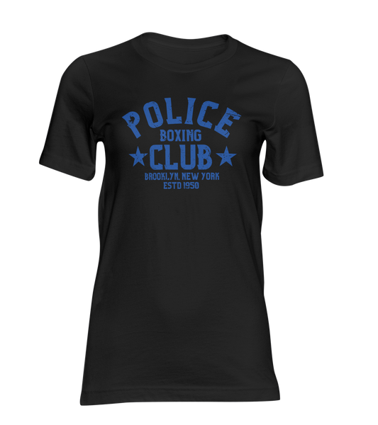 Police Boxing Club Brooklyn New York Men’s Premium Heavyweight T-Shirt